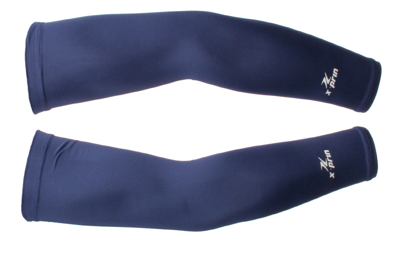 navy arm sleeves