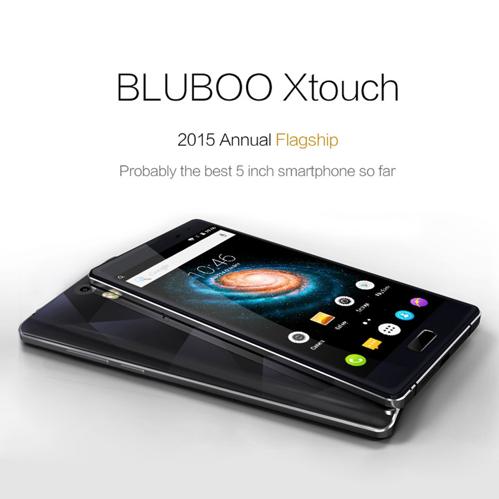 Original BLUBOO Xtouch 5.0inch JDI FHD 4G LTE 64Bit MTK6753 Octa Core 1.3GHz Android 5.1 3GB 32GB 13.0MP Touch ID Smartphone