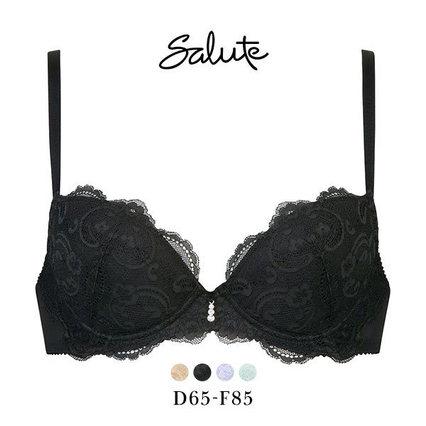 Wacoal Salute Series 00 Demi Cup Bra (Sizes D-F)